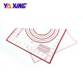 Non Stick and Non Slip Silicone Baking Mat with Measurements  Yaaxing Silicone Baking Sheets for cooking